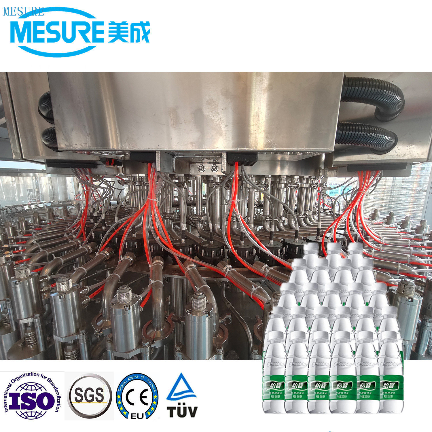 Turnkey PET Bottling Plant: Blow-Fill-Cap Combi Machine for Water/Liquids | Custom Efficient Production Line