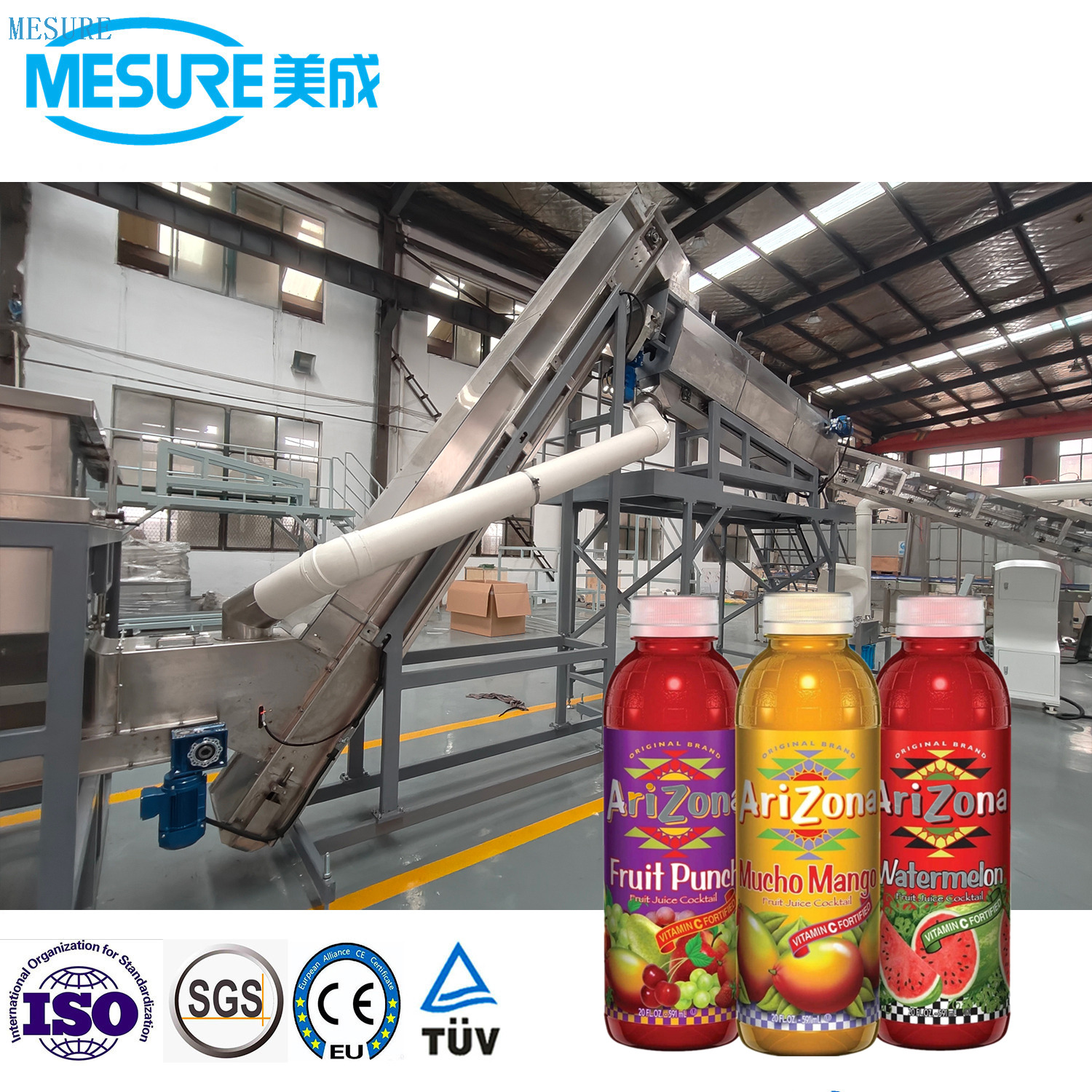 Turnkey Juice Bottling Plant: Blow-Fill-Cap Combi Machine | Custom PET Filling Line, High Output