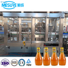 Rinsing-Filling-Capping 3-in-1 Glass Bottle Juice filling Machine
