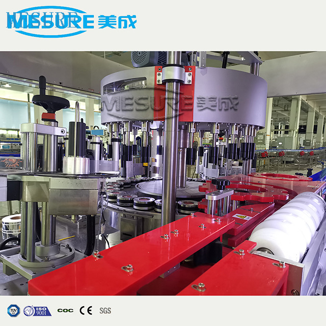 Automatic Linear Rotary OPP Hot Melt Glue Labeling Labeler Machine for Plastic Bottle Drinks Beverage Factory
